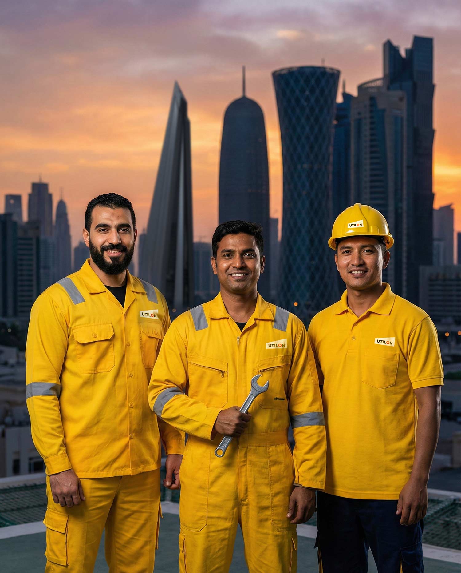 The Utilon team in Doha